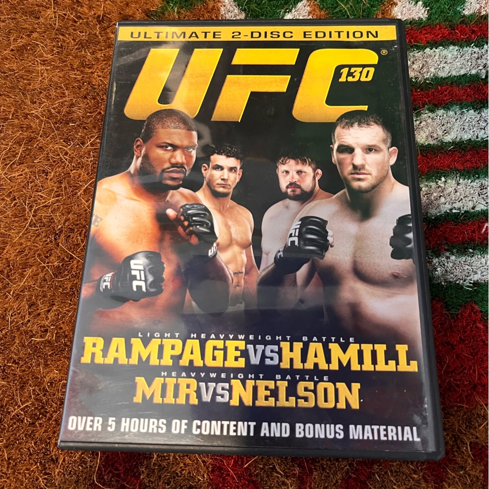 UFC 130 Ultimate 2-Disc Edition DVD - Rampage vs Hamill